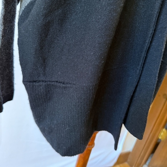 VINCE VARIEGATED OVERSIZED CARDIGAN WOOL CASHMERE CLASSIC MINIMALIST CHIC LUXE M - Picture 7 of 10